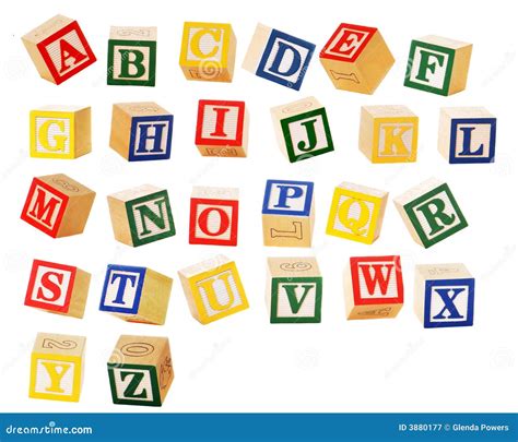 Alphabet Blocks Royalty Free Stock Photography Image 3880177
