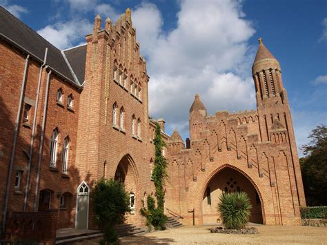 Quarr Abbey Near Ryde Made From Flemish Red Brick In 1912there Are