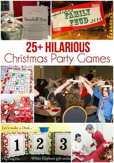Christmas Party Games For Groups Party Games Group Diy Party Games