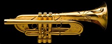 A Monette trumpet. Cool custom job! Trumpet Parts, Trumpet Instrument ...