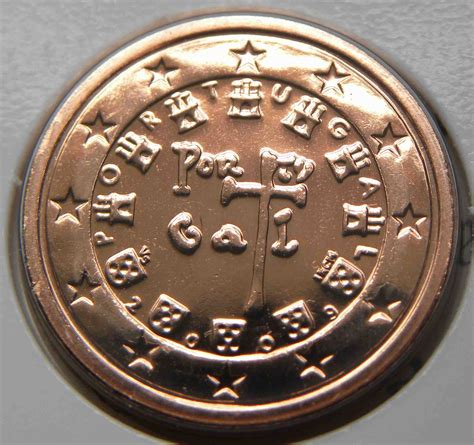 Portugal 1 Cent Coin 2009 Euro Coinstv The Online Eurocoins Catalogue