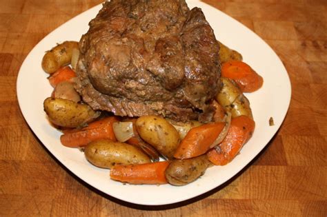 They're strips of meat cut from the chuck section without a lot of surface fat and not a bone in sight—rib. Crock-Pot Beef Roast Recipe - Food.com