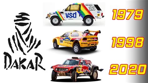 Dakar Rally Cars Winners 1979 2020 Youtube