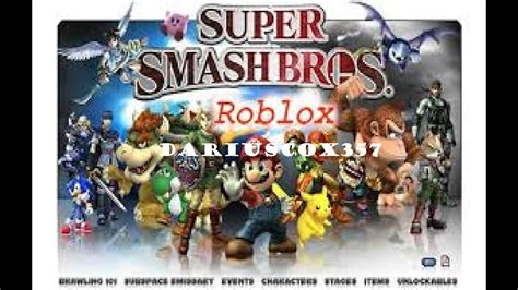 Super Smash Bros Roblox Its Super Awesome Youtube