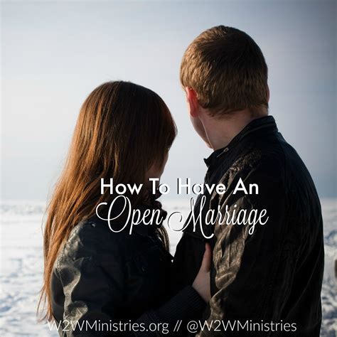 Woman To Woman How To Have An Open Marriage