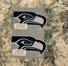 Ships from and sold by aci gift cards llc, an amazon company. Starbucks 2 Pack Grey Seattle Seahawks Limited Edition ...