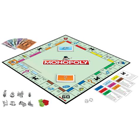 Monopoly Board Game For Ages 8 For 2 6 Players Includes 8 Tokens