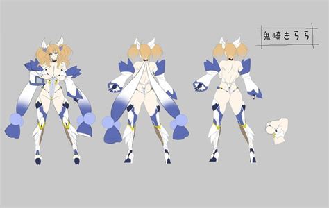 Kirara Onizaki Concept Art From Mobile Phone Game Taimanin RPGX In Character Design