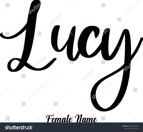 2 Lucy Rose Font 图片、库存照片和矢量图 Shutterstock