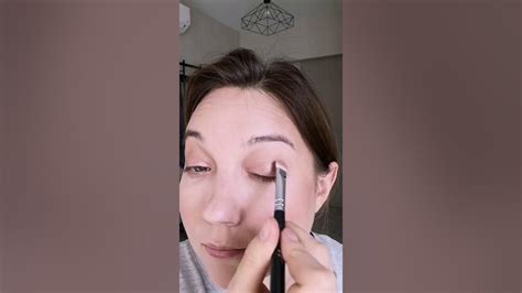Лёгкий дневной макияж глаз с использованием кремовых теней youtube