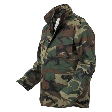 Rothco® 7991 Woodland Camo L M 65 Mens Large Woodland Camo Field