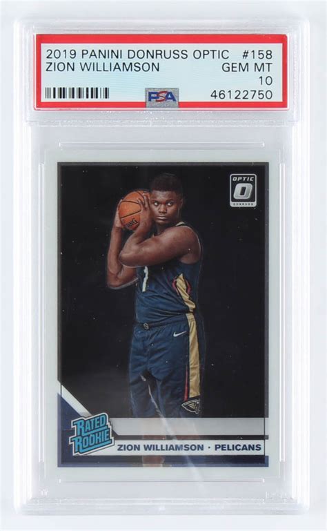 This was simply about getting a shot at college. Zion Williamson 2019-20 Donruss Optic #158 RR RC (PSA 10) | Pristine Auction