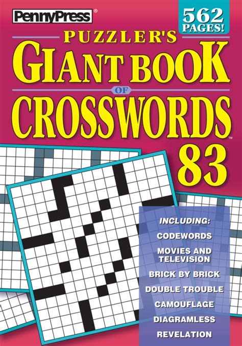 Puzzler S Giant Book Of Crosswords Penny Dell Puzzles