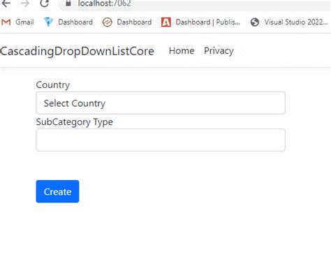 Creating Cascading Dropdown List In Asp Net Core Mvc Qa With Experts