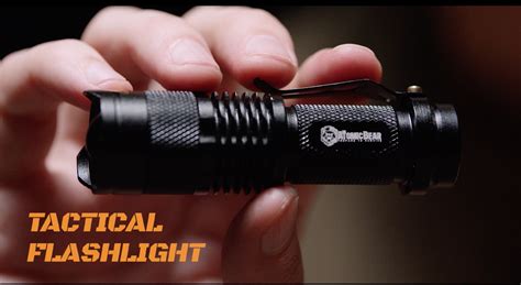Tactical Flashlight Small And Powerful Pocket Size Led Flashlight To