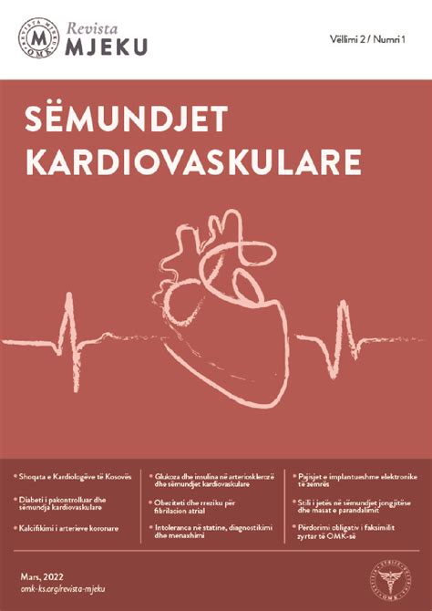Revista Mjeku Sëmundjet Kardiovaskulare Oda E Mjekëve Te Kosovës