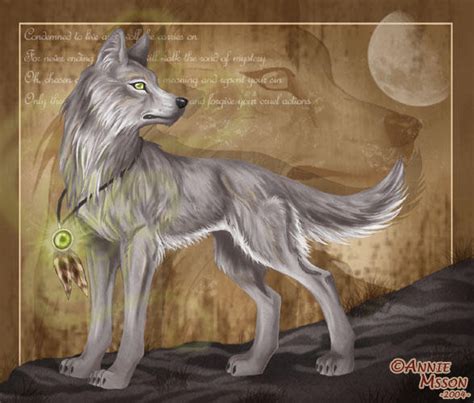 Magical Wolf By Anniemsson On Deviantart
