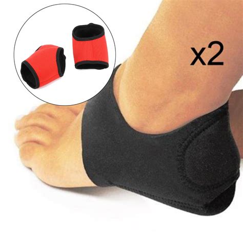 A Pair Plantar Fasciitis Foot Pain Arch Support Compression Yoga Relief