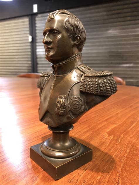 Buste En Bronze Représentant Napoléon 1er Empereur Des Français Paul