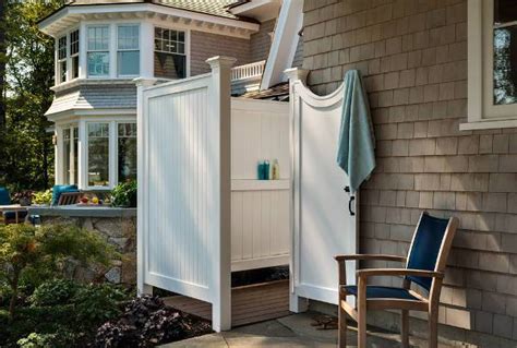 13 Outdoor Shower Designs Ideas Design Trends