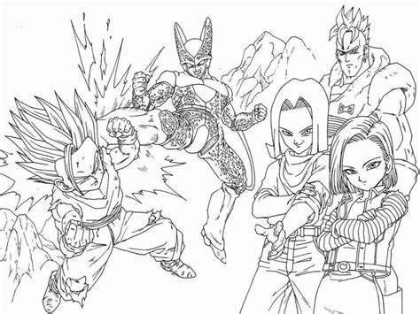 Download and print these dragon ball z drawing pictures coloring pages for free. Dragon Ball Z Coloring Pages Boo - Coloring Home