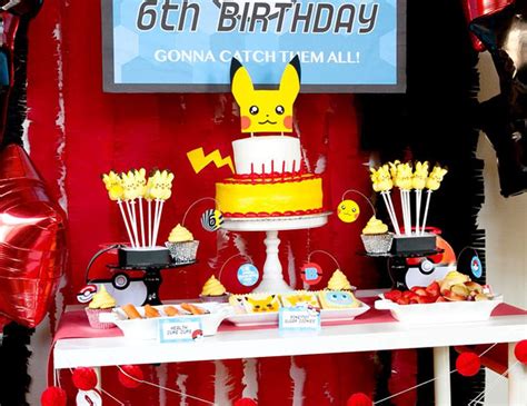 18 Pokemon Birthday Party Ideas