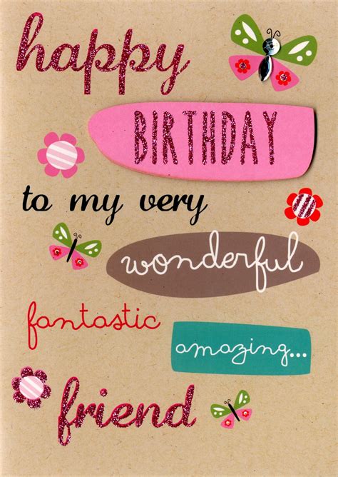 Of The Best Ideas For Birthday Cards For Friends Home Family Style And Art Ideas
