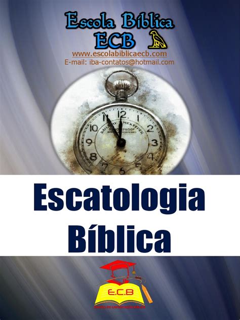 Escatologia Bíblica Pdf Escatologia Arrebatamento Cristão