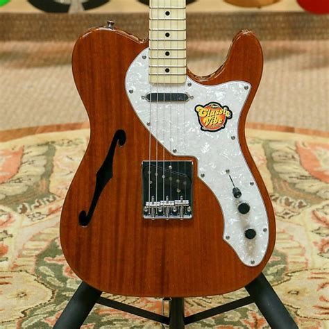 Squier Classic Vibe Telecaster Thinline Electric Guitar Reverb