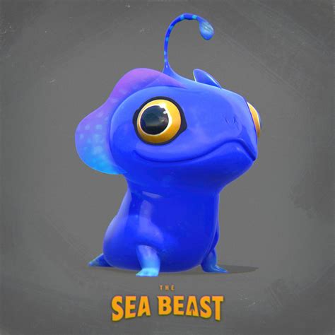 Blue The Sea Beast Leticia Gillett Beast Sea Monsters Concept
