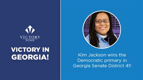 Kim Jackson On Track To Become First Lgbtq Ga State Senator Wins Primary In Heavily Democratic