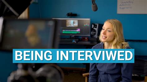 Tips For Being Interviewed On Camera YouTube