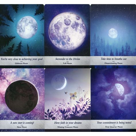 Moonology Oracle Cards By Yasmin Boland Holisticshop