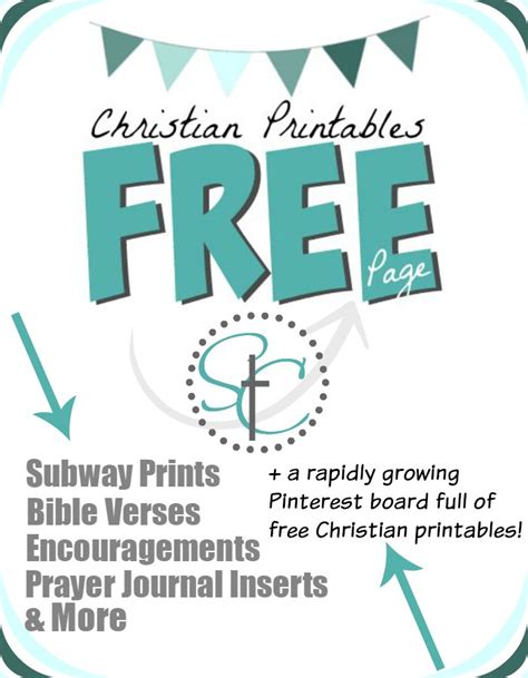 Christian Printables Free Prints Round Up