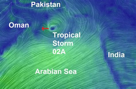 Tbw Indian Ocean Typhoon And Tropical Storm Center Monitors New Tropical