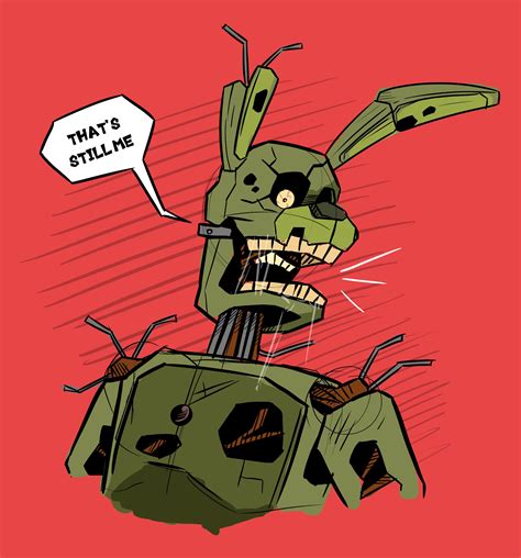 Silly Doodle With Springtrap Five Nights At Freddys Know Your Meme