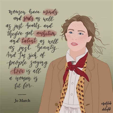 Little Women Jo March Quote Little Women Quotes March Quotes Book