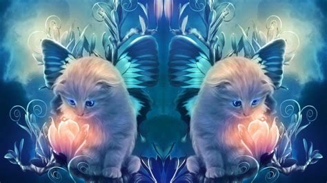 Angel Cats By Maria Lucia