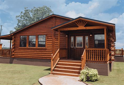 Beautiful Lodge Cabin Exterior Affordable Cabin Style Homes Modular