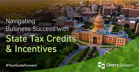 State Tax Credits And Incentives Cherry Bekaert