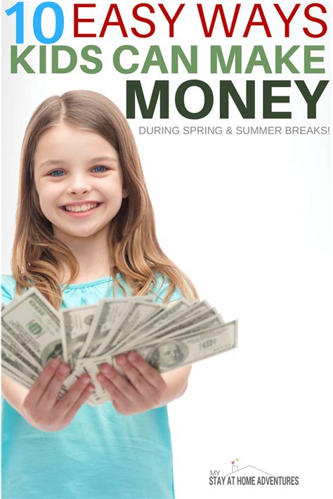 Everyone is good at something. During the spring time kids can make money in so many different ways. Learn how kids can make ...