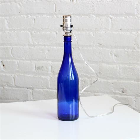 Lamp Socket Installed In A Wine Bottle Diy Bottle Lamp Wine Bottle