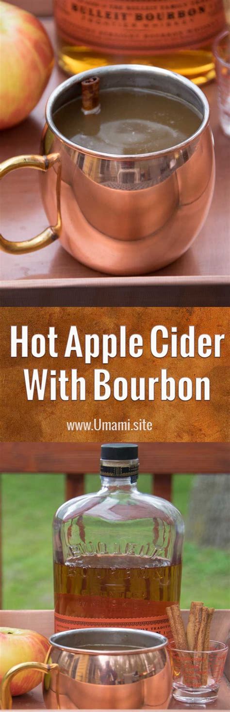 Simple recipes to follow at home for your next christmas party, or just to treat yourself! Hot Apple Cider with Bourbon | Recipe | Bourbon recipes ...