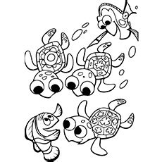 Print finding nemo coloring pages for free and color online our finding nemo coloring ! 40 Finding Nemo Coloring Pages - Free Printables
