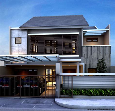 Tampilan Rumah Minimalis Gallery Taman Minimalis