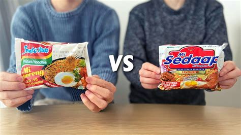 Japanese Couple Tries Indomie And Mie Sedaap Which Did We Like More Indonesian Instant