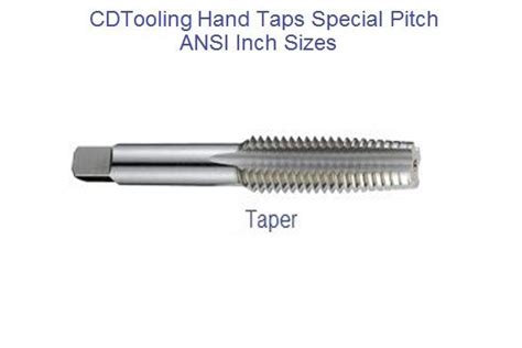 0 80 Tap Thread Size High Speed Steel Hand Tap Taper Style Tillescenter