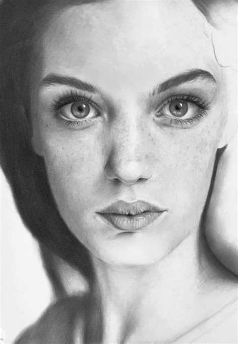 Charcoal Portrait Drawing Tutorial Warehouse Of Ideas