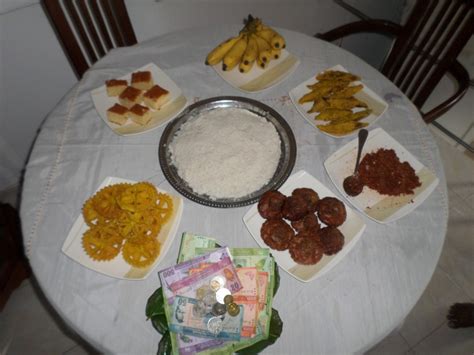 What Sri Lankan New Year Table Looks Like Thats What She Had