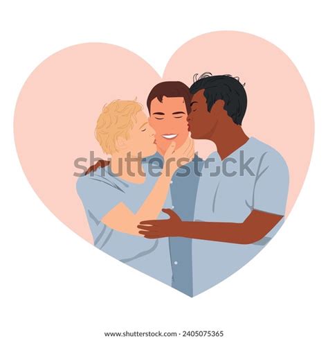 Gay Interracial Threesome Stock Photos And Pictures 2 Images